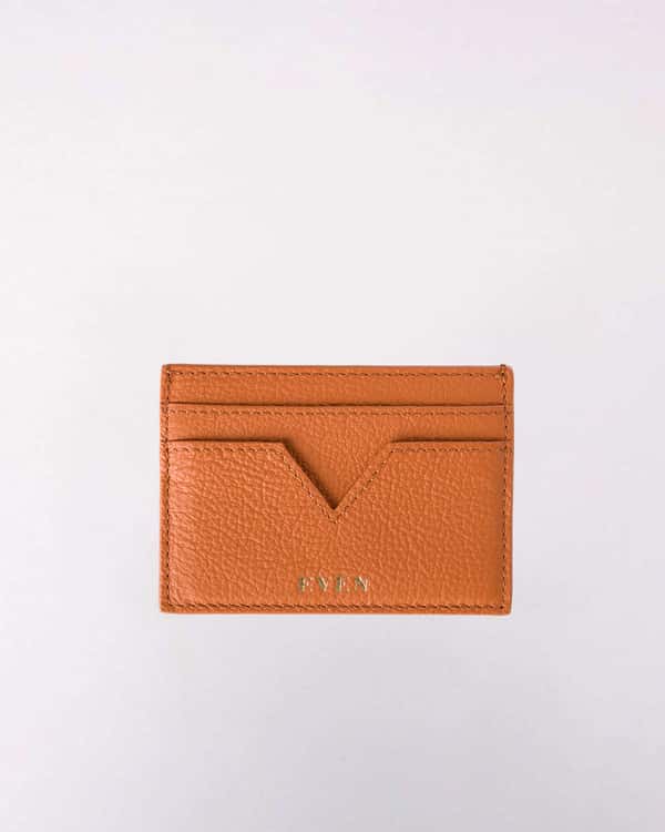 MUZI Orange Cardholder Calfskin wholesale