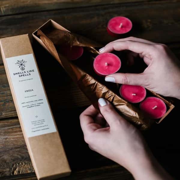 Scented tealight candles FREYA wholesale