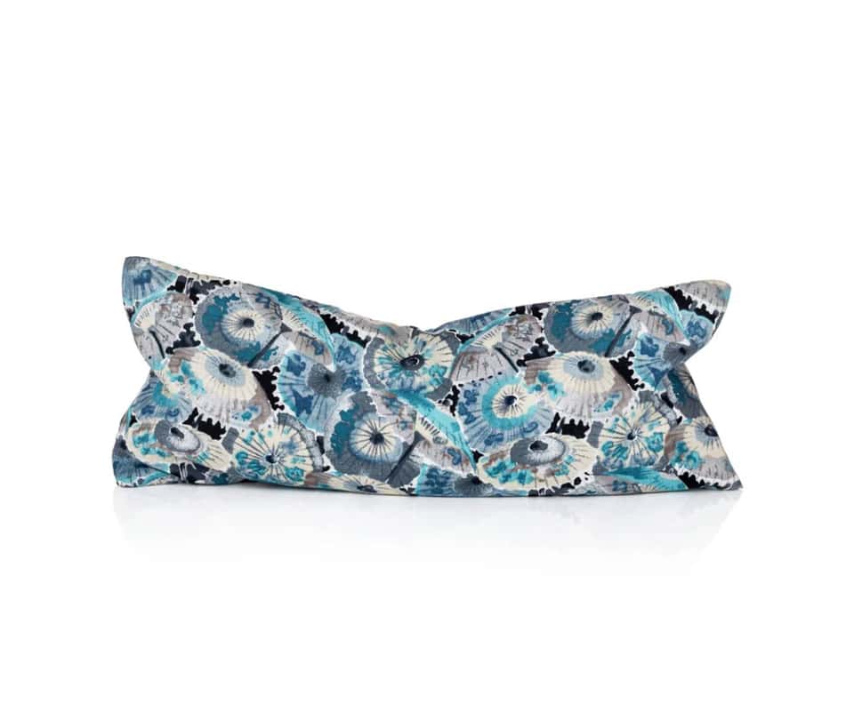 Lavender Relaxation Eye Pillow Blue Umbrella Pattern 圖片