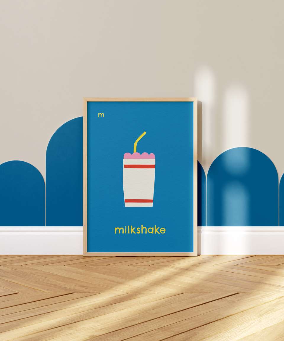 Milkshake Art Print  image