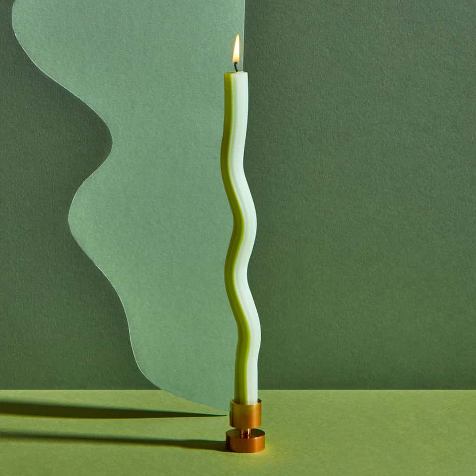 Wiggle Candles - Green (2 pack) image