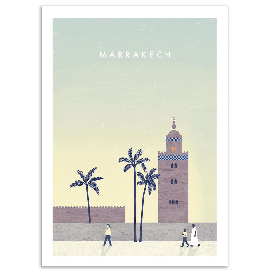 Art-Poster - Marrakech - Katinka Reinke image