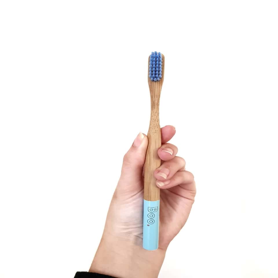 Bamboo Adult's Toothbrush (4 PK) - White image