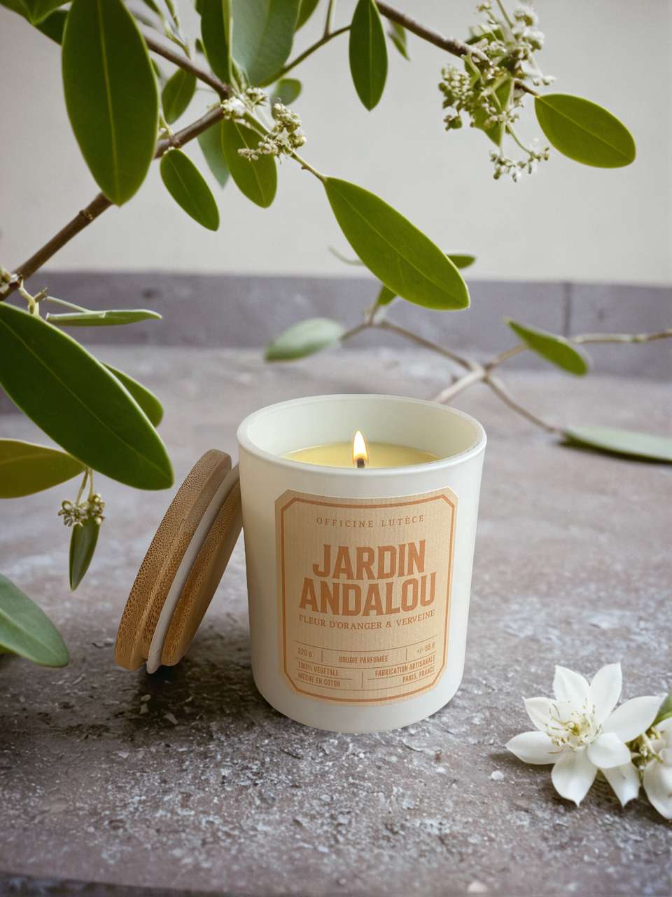 Andalusian Garden Scented Candle - Orange Blossom & Verbena 圖片