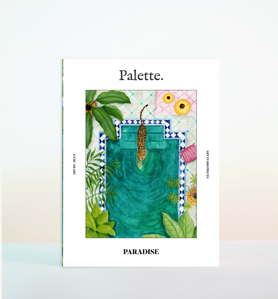 Paradise - Palette Puzzles | 800 Pcs Jigsaw Puzzle image