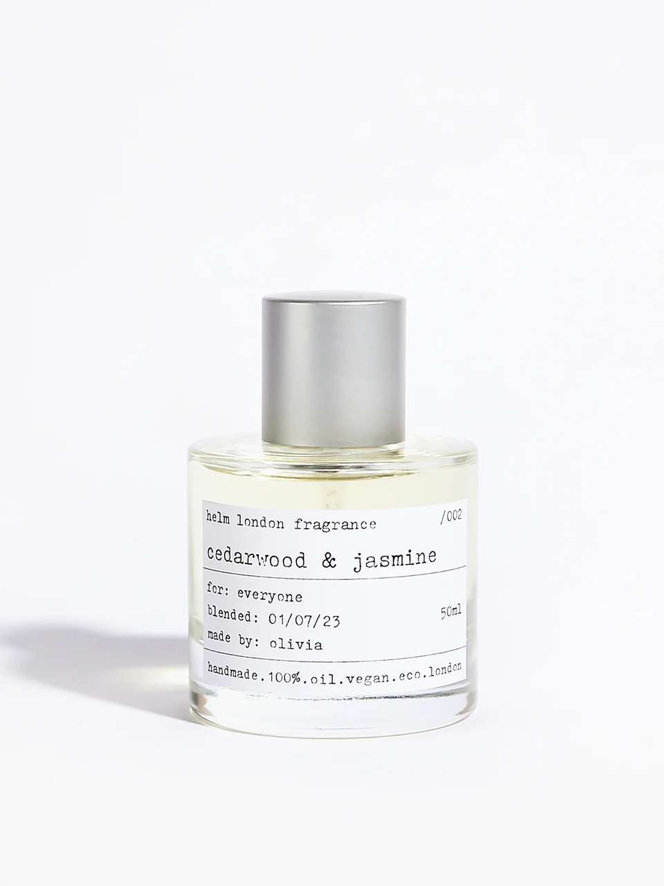 Cedarwood & Jasmine Fragrance - 50ml image