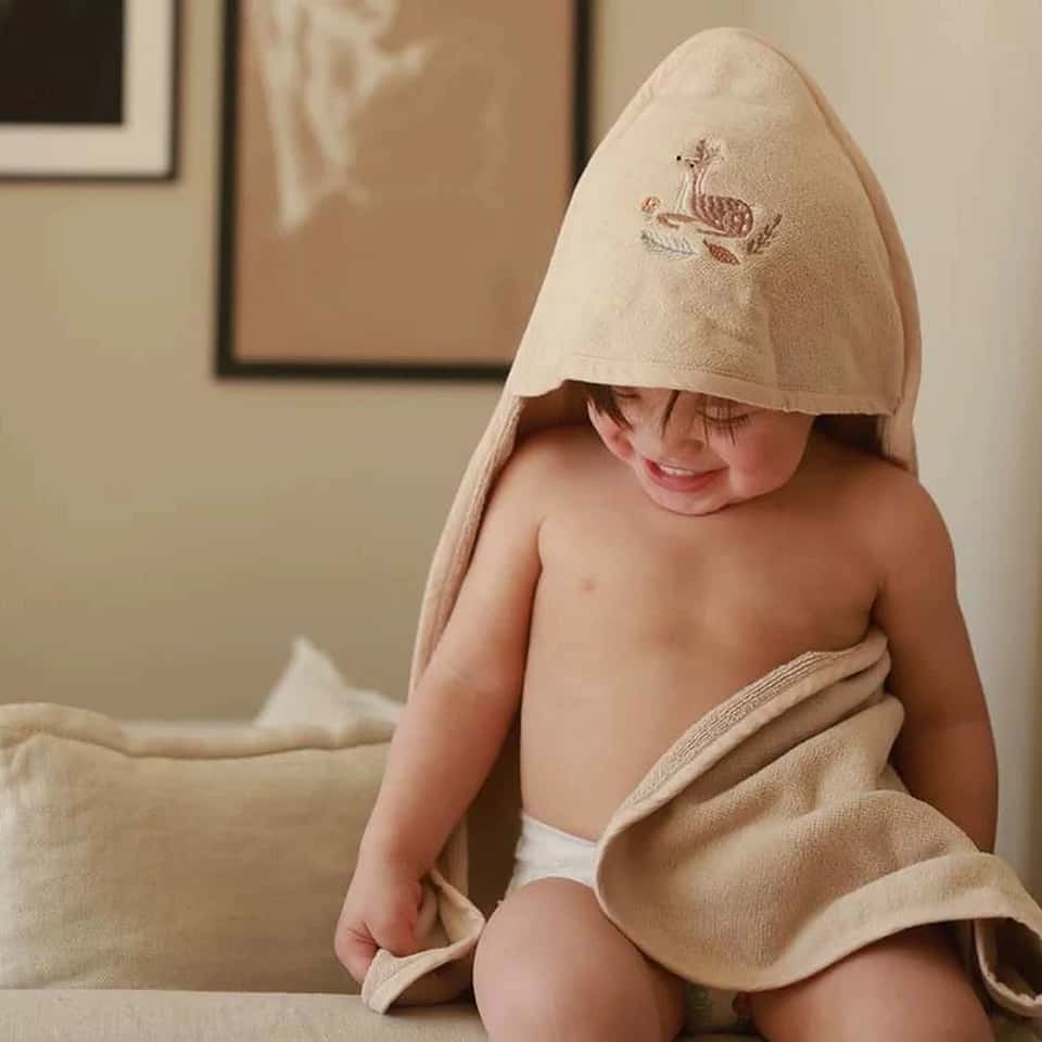 Hooded Towel Baby - Deer 圖片