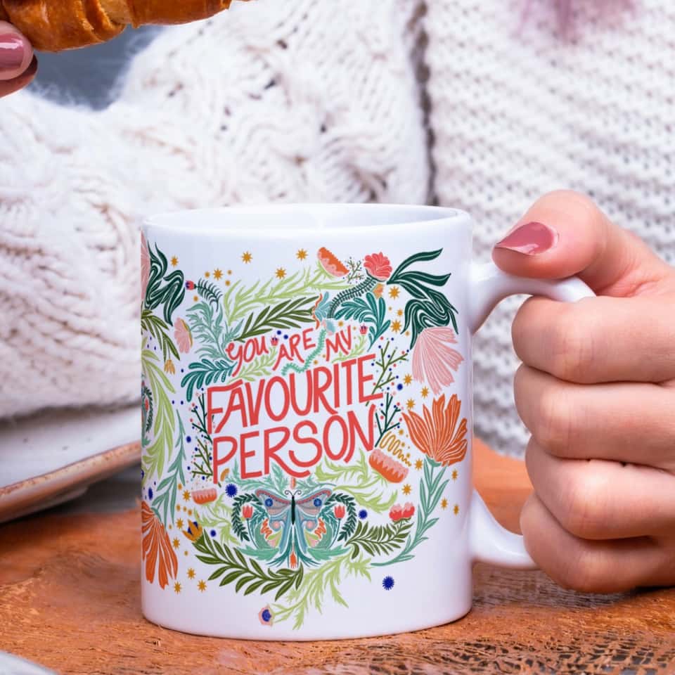 You Are My Favourite Person Coffee Mug | Motivational Mug image