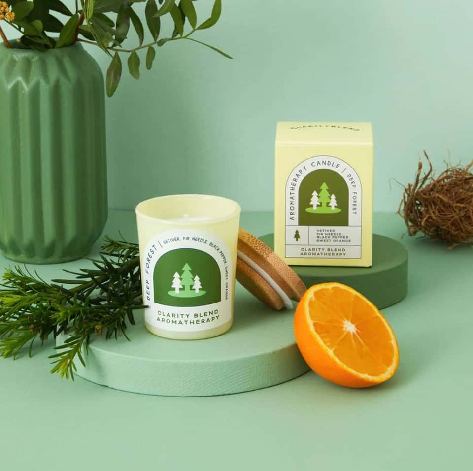 Deep Forest Aromatherapy Candle (90G) image