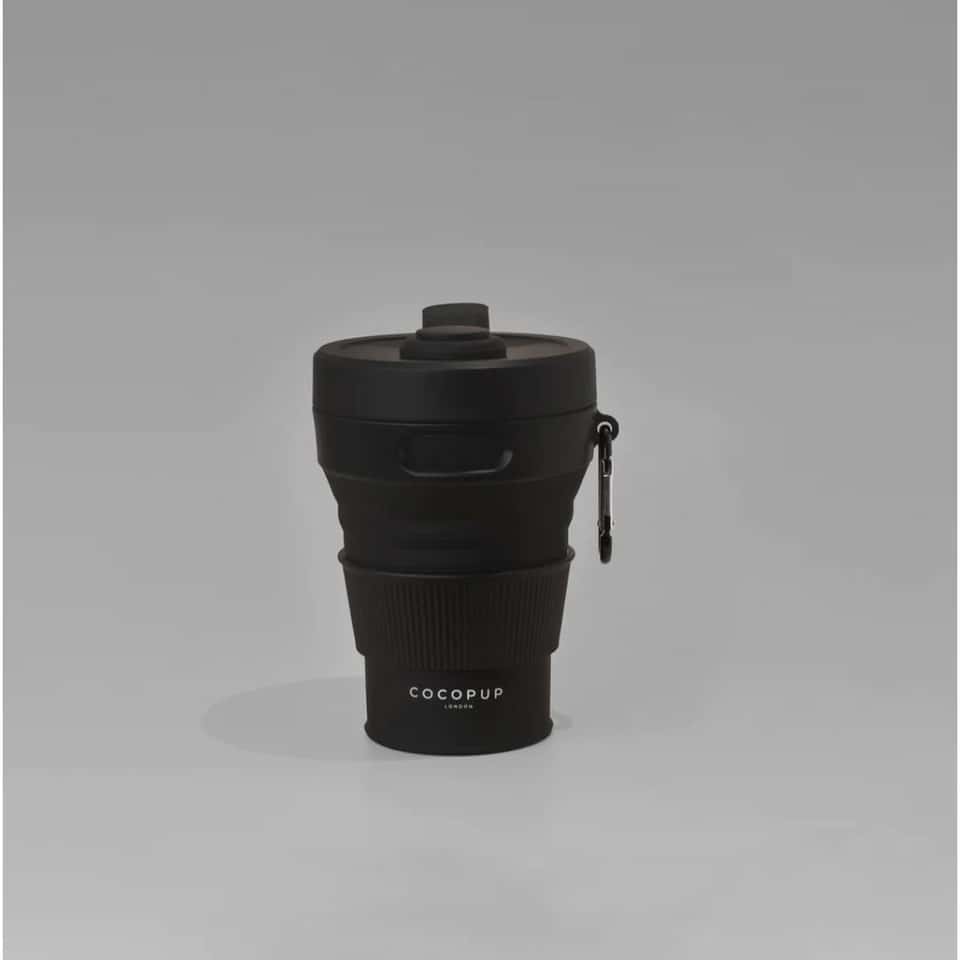 Collapsible Coffee Cup - Black image