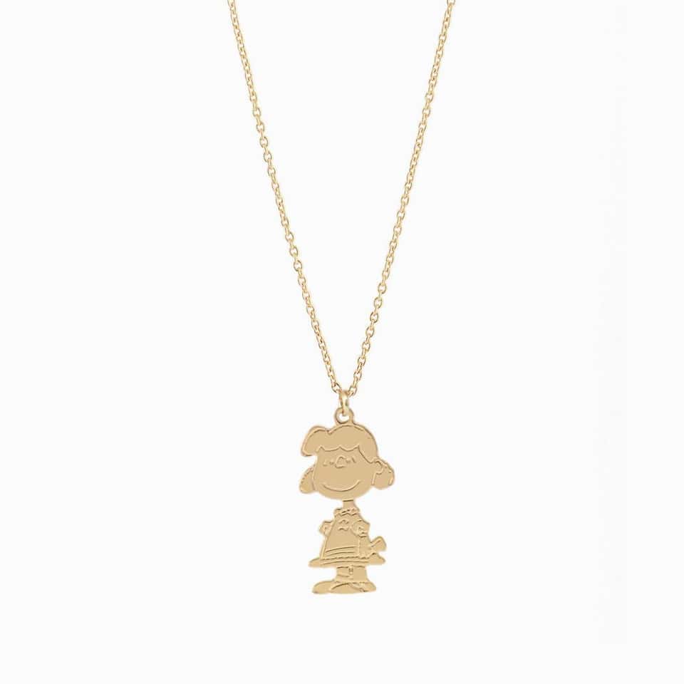 Lucy Van Pelt Necklace X Snoopy & The Peanuts 圖片