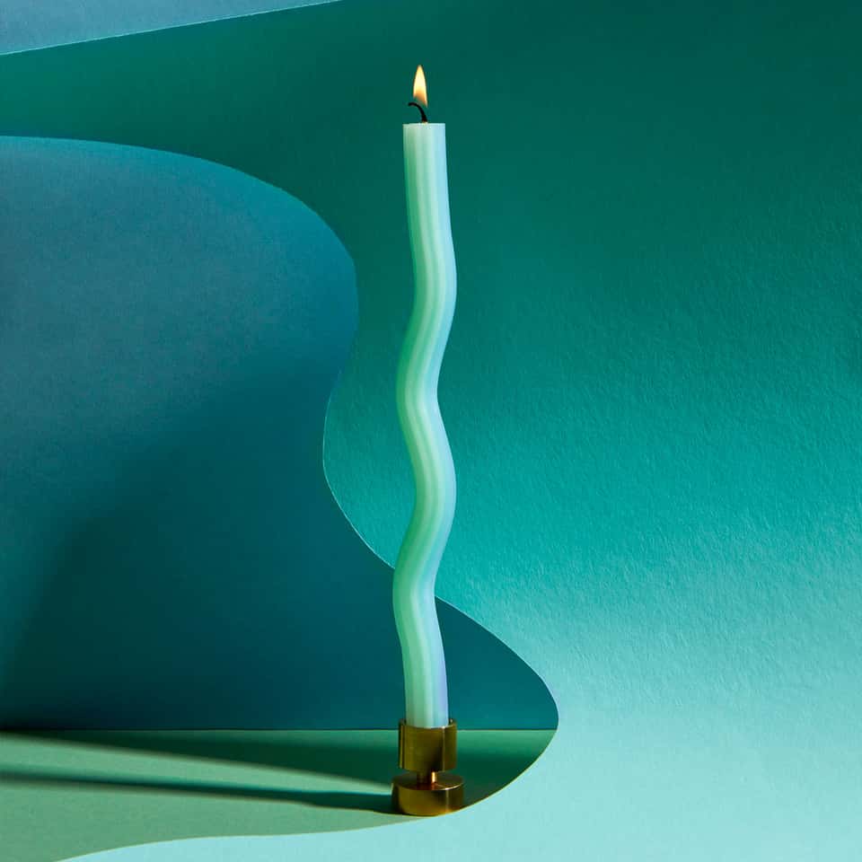 Wiggle Candles - Mint (2 pack) image