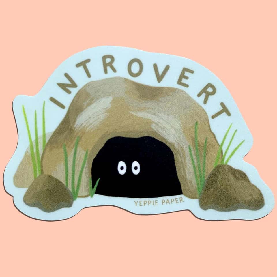 Introvert Sticker image