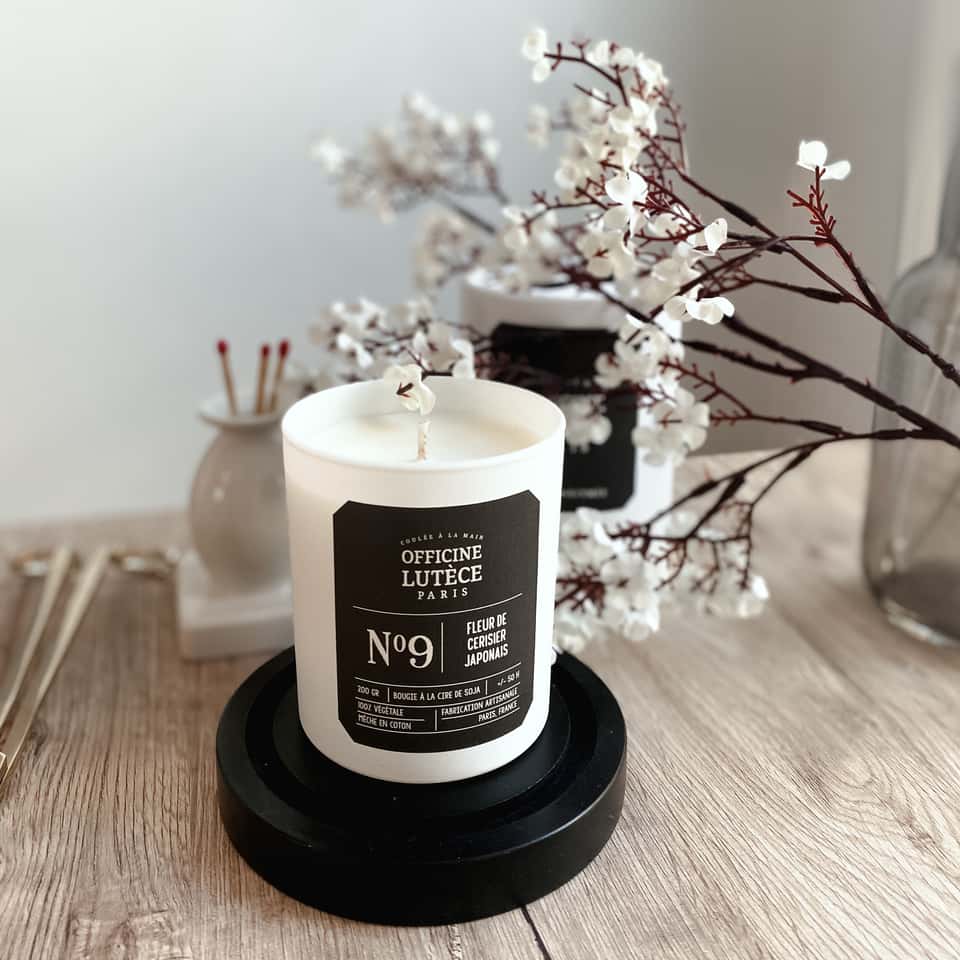 Nº9 Cherry Blossom Scented Candle 圖片