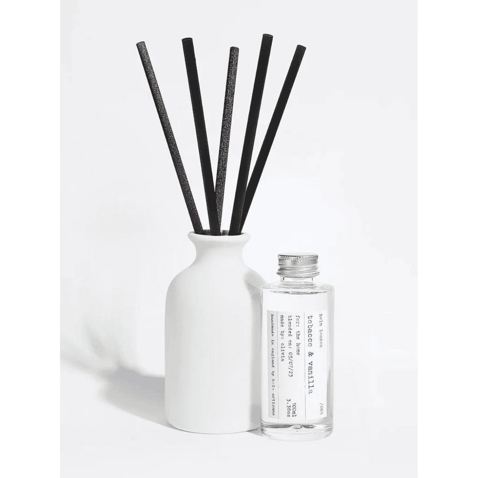 Tobacco & Vanilla Ceramic Reed Diffuser - 100ml	 image