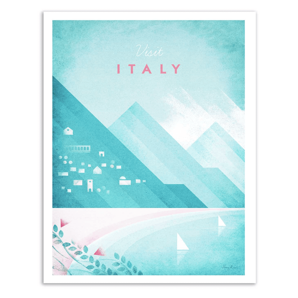 Art-Poster - Visit Italy - Henry Rivers image