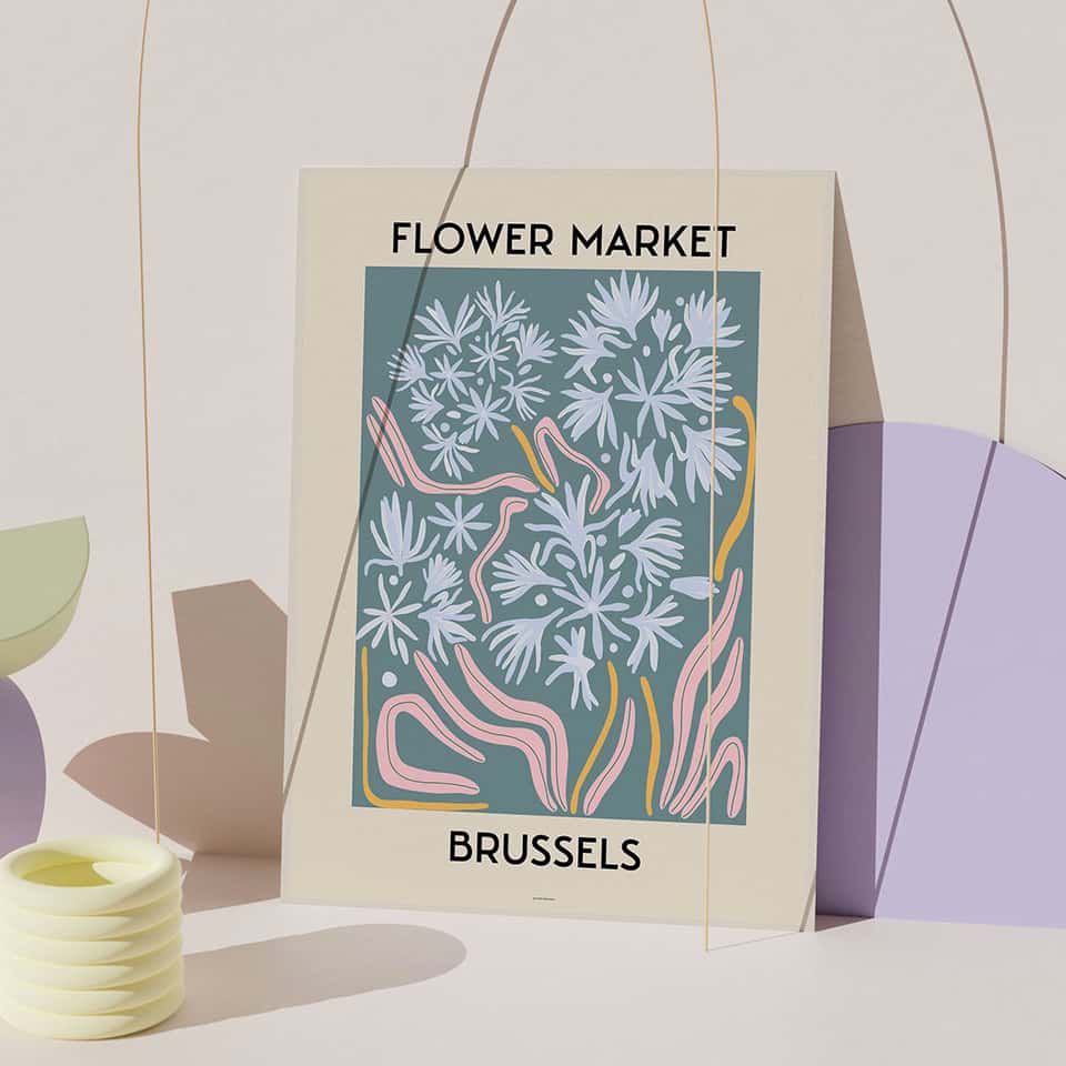 Flower Market Brussels image