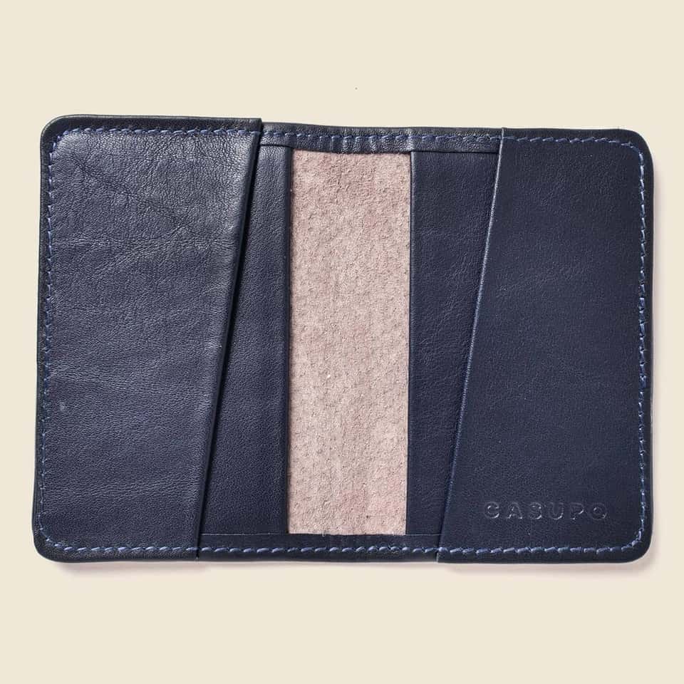 Compact Bifold With Rfid Protection - Navy image