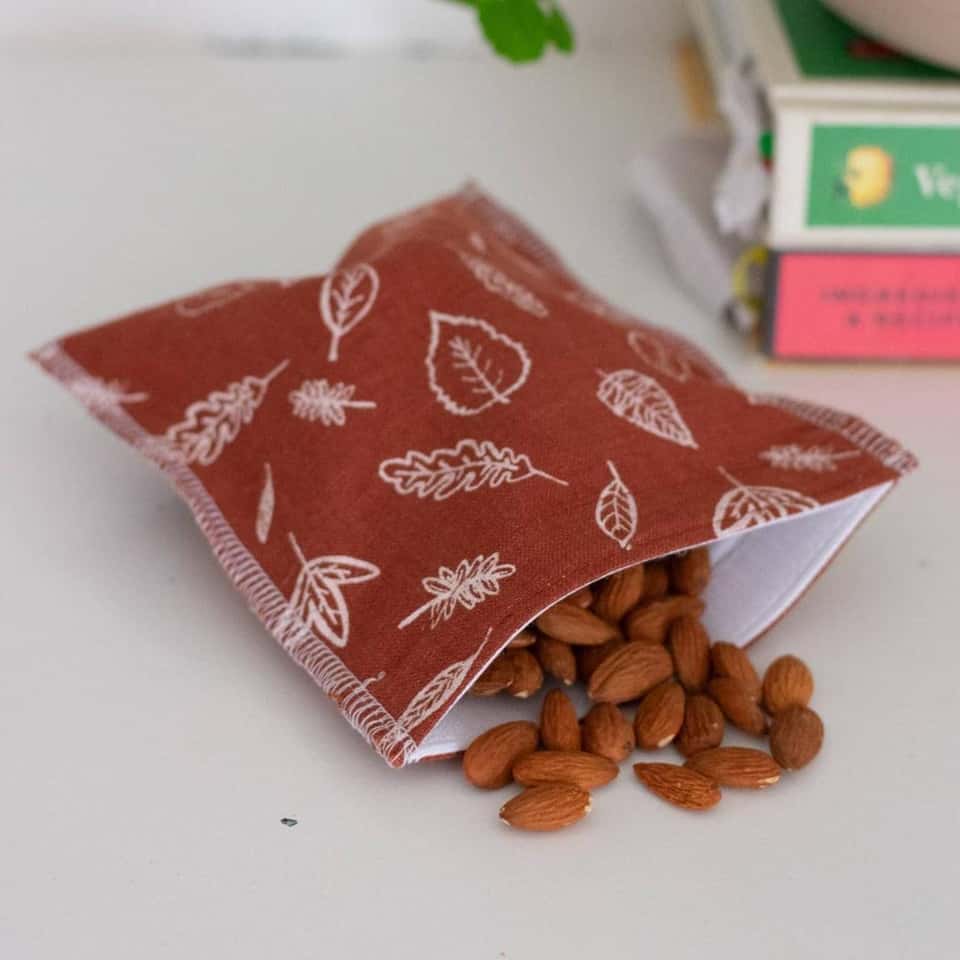 Leaf Linen Reusable Snack Bag image