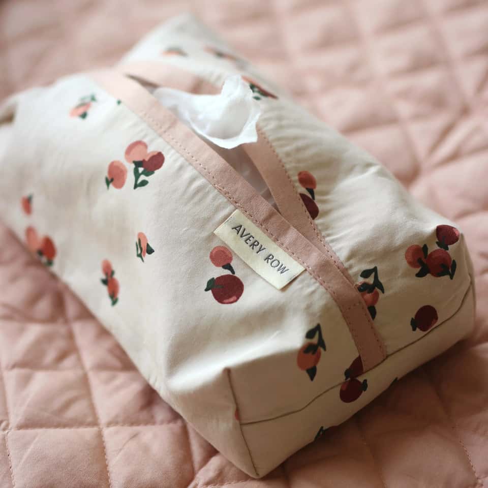 Baby Wipes Cover - Peaches image