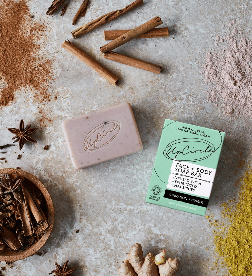Cleansing Soap Bar with Cinnamon + Ginger image
