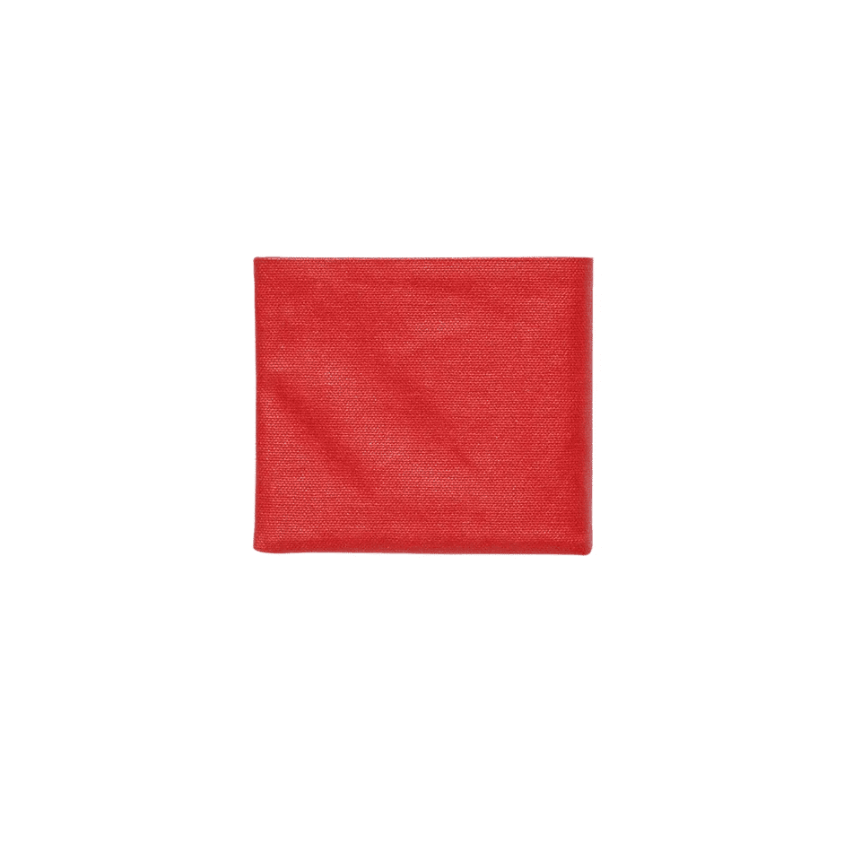 Bifold Red Canvas Wallet image