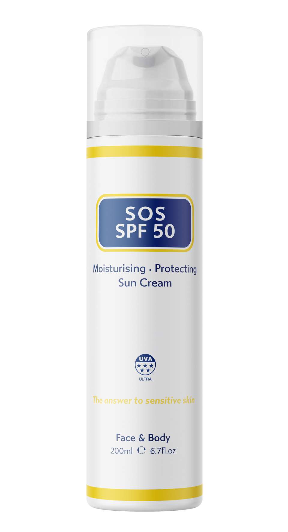 SOS SPF 50 Sun Cream, 200ml image