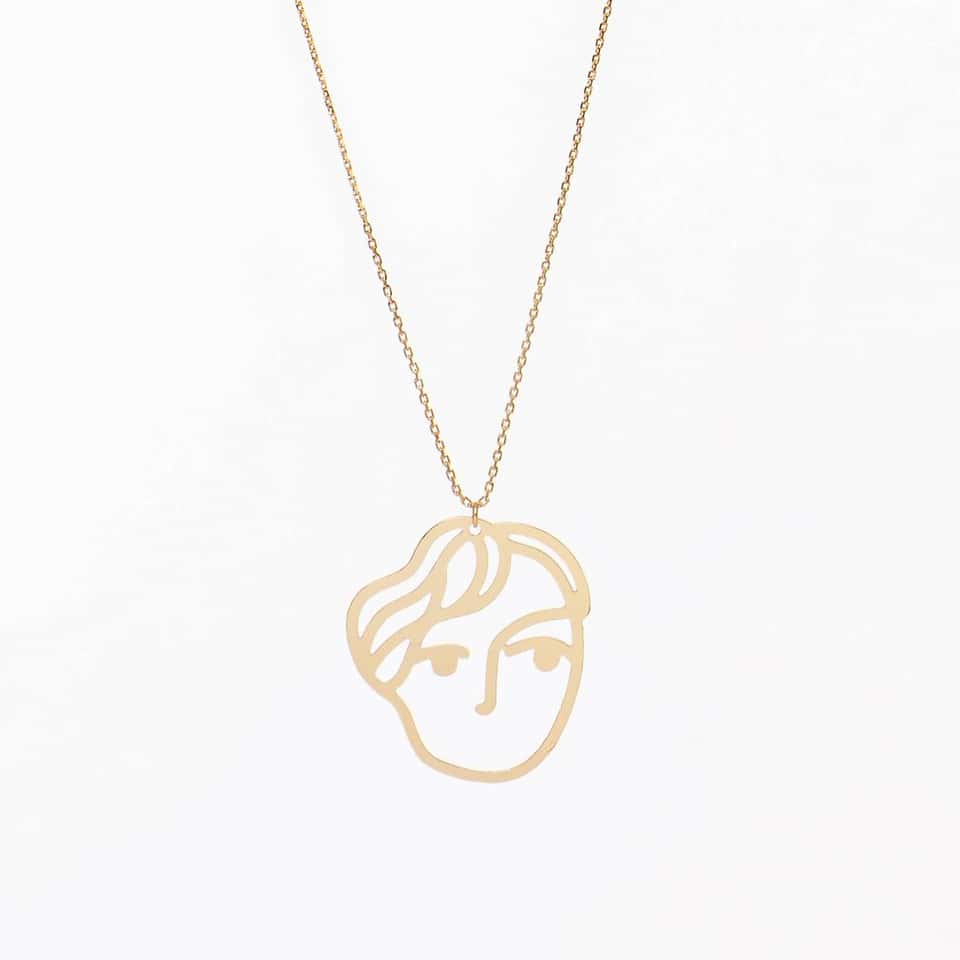 Kay Dreamy Face Necklace image