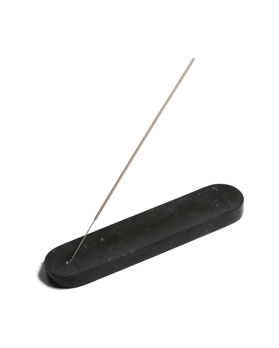 Horizon Incense Holder (Black Marble) image