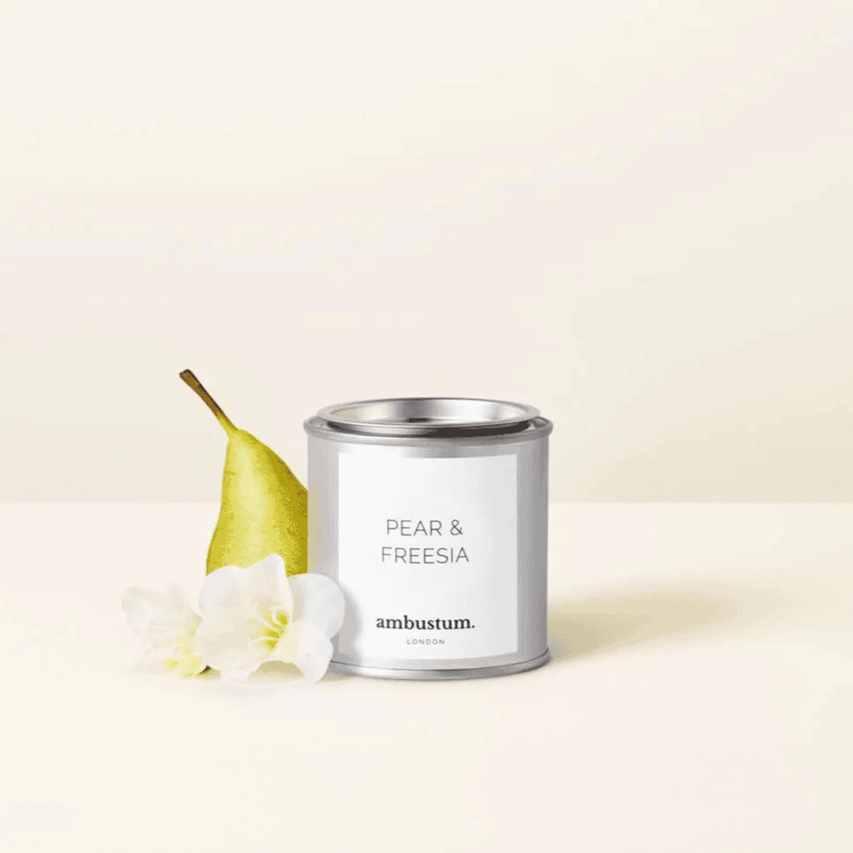 Pear & Freesia Candle Tin Eco Tin 圖片