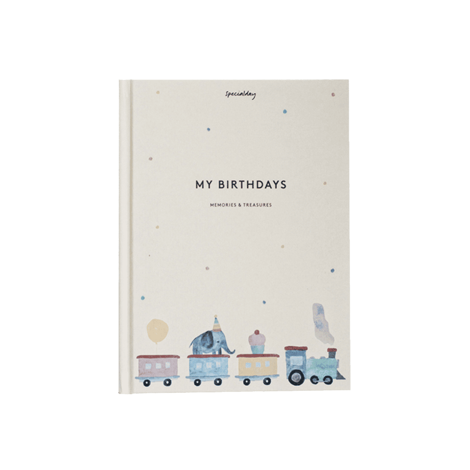 My Birthdays – Cream Book – Keepsake Journal image