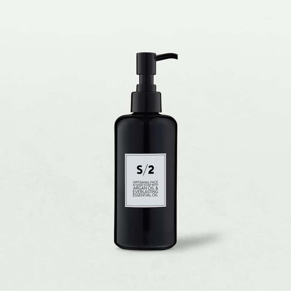 S/2 Artisanal Face and Hand Soap w/ Argan & Everlasting Oil image