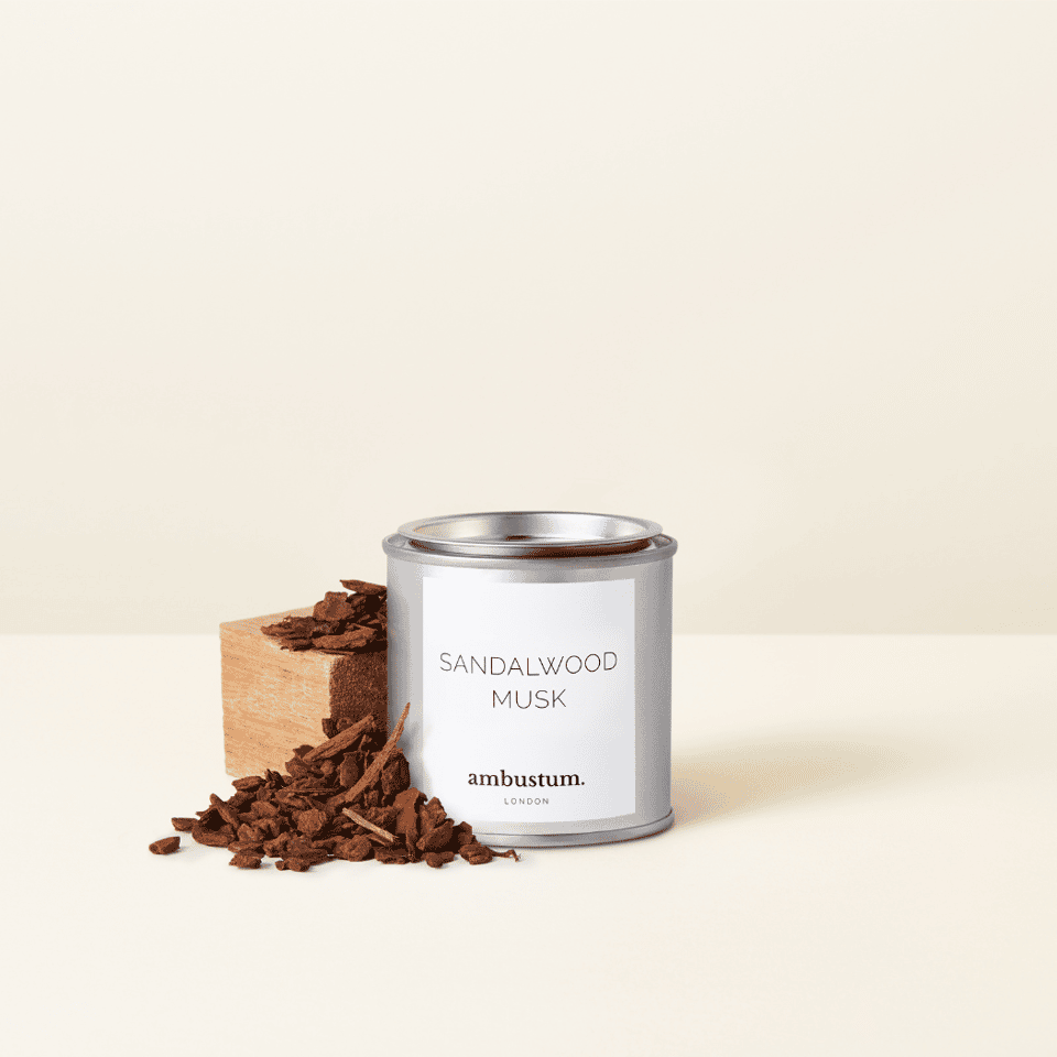 Sandalwood Musk Candle Tin Eco Tin 圖片