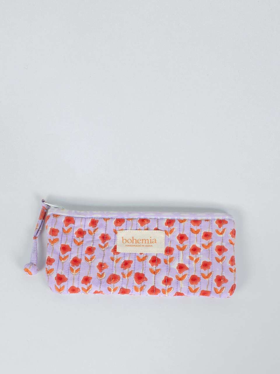 Garland Zip Pouch Long - Lilac image