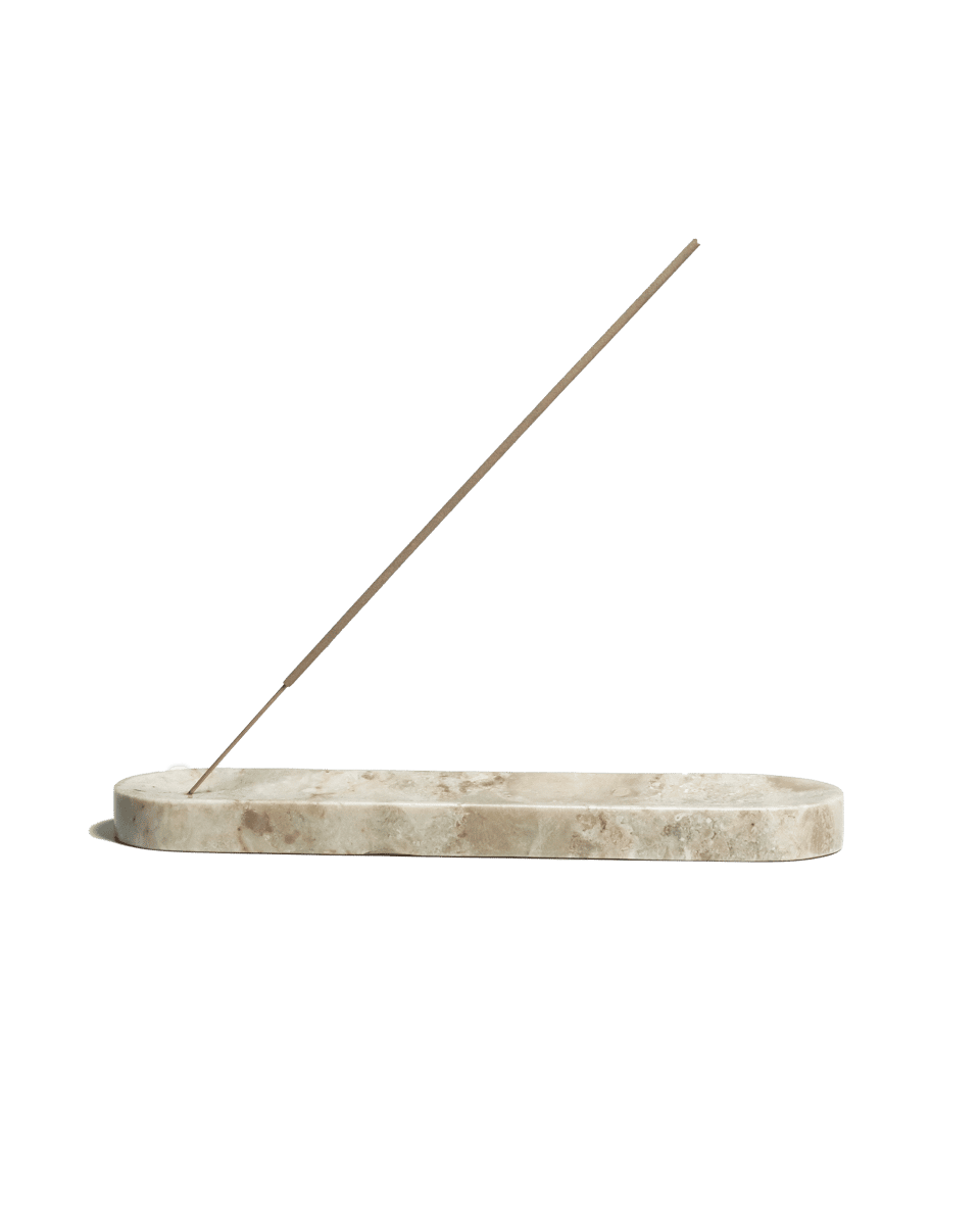 Horizon Incense Holder (Cream Marble) image