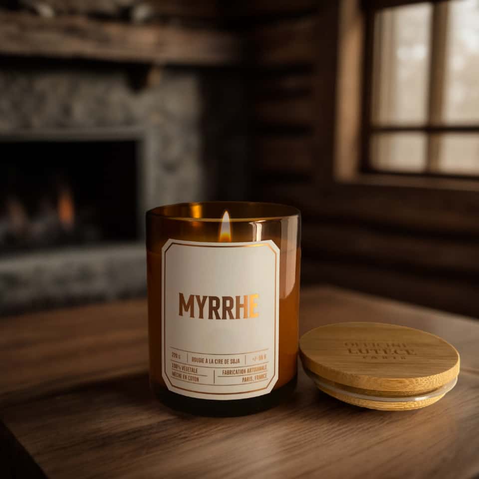Myrrh Scented Candle image