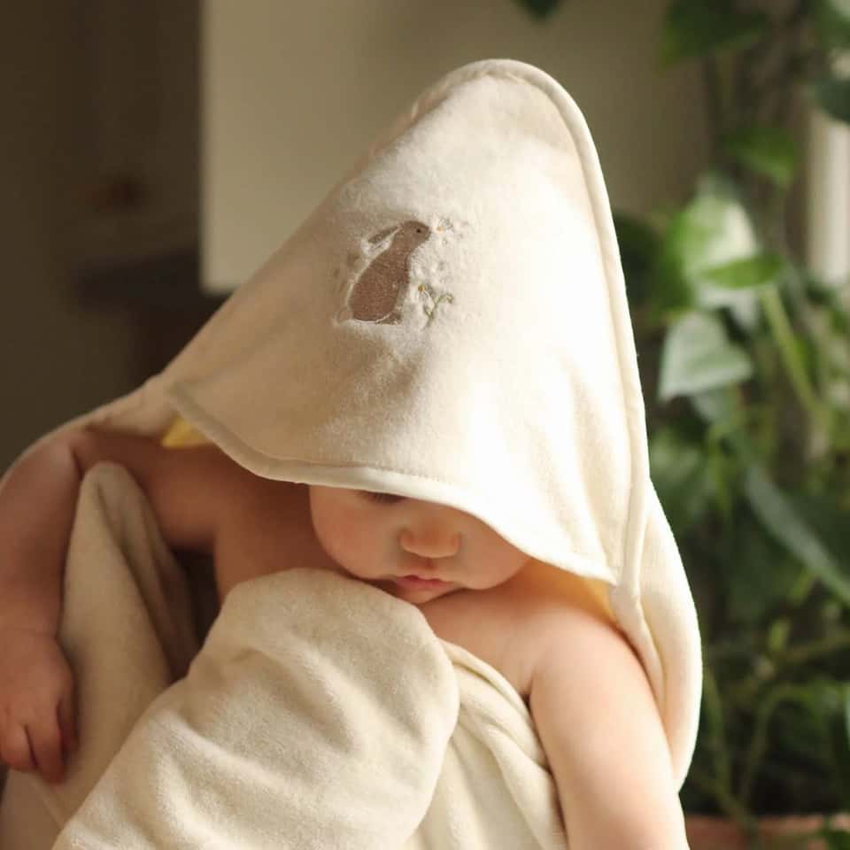 Hooded Towel Baby - Bunny image