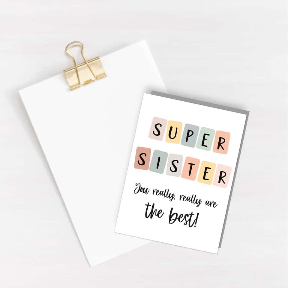 Super Sister Card image