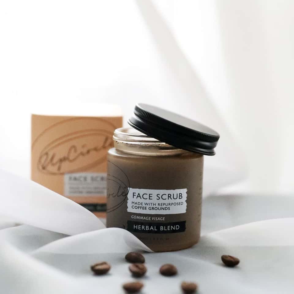 Face Scrub with Coffee + Rosehip Oil - Herbal Blend image