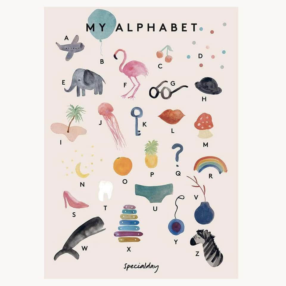 ABC Poster – My Alphabet image