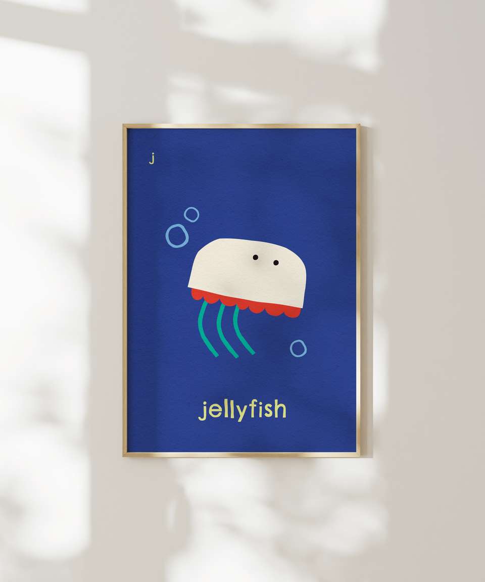 Jellyfish Art Print image