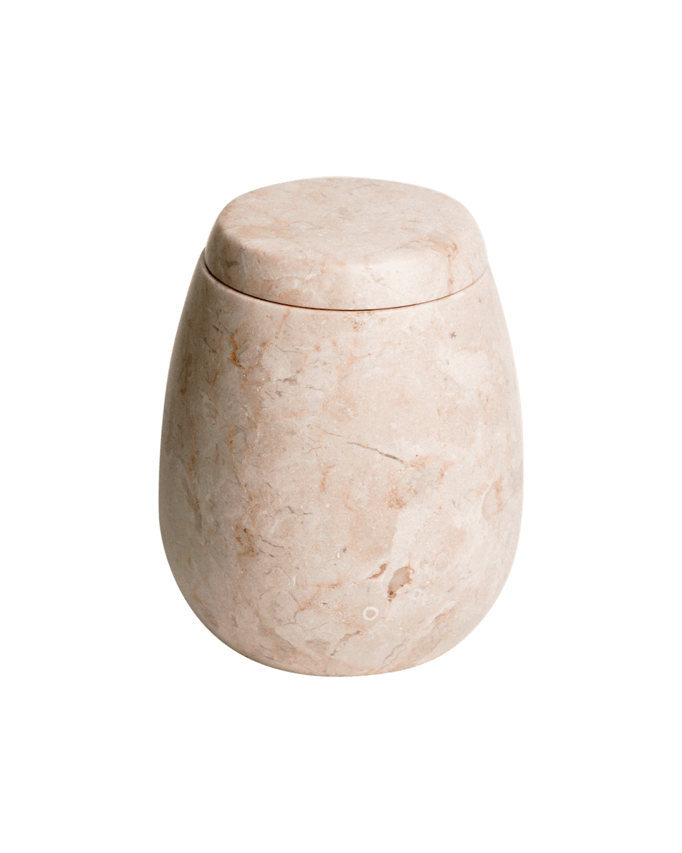 Ecru Jar (Cream Marble) image