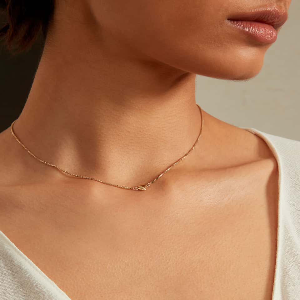 Mini Organic Pendant Necklace image