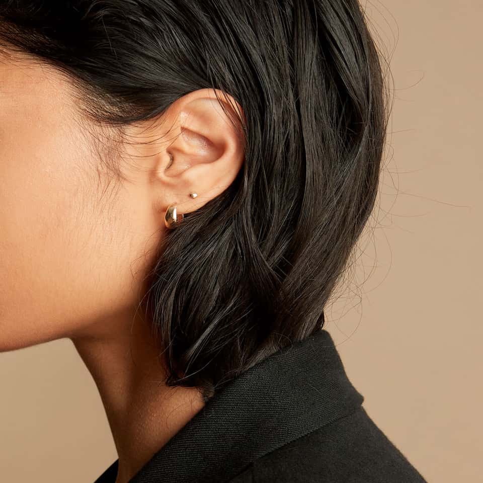 Mini Organic Stud Earrings image