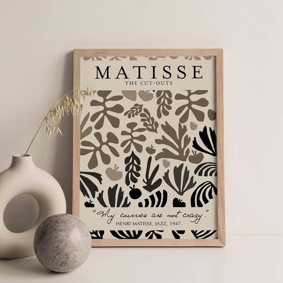 Matisse Collage Mono image