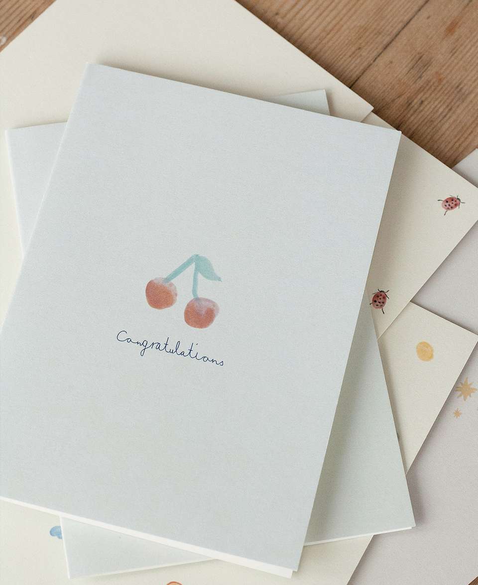 Greeting Card – Cherries image