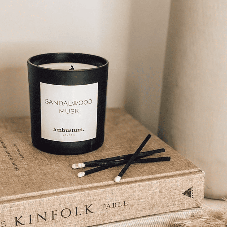 Sandalwood Musk Scented Candle 圖片