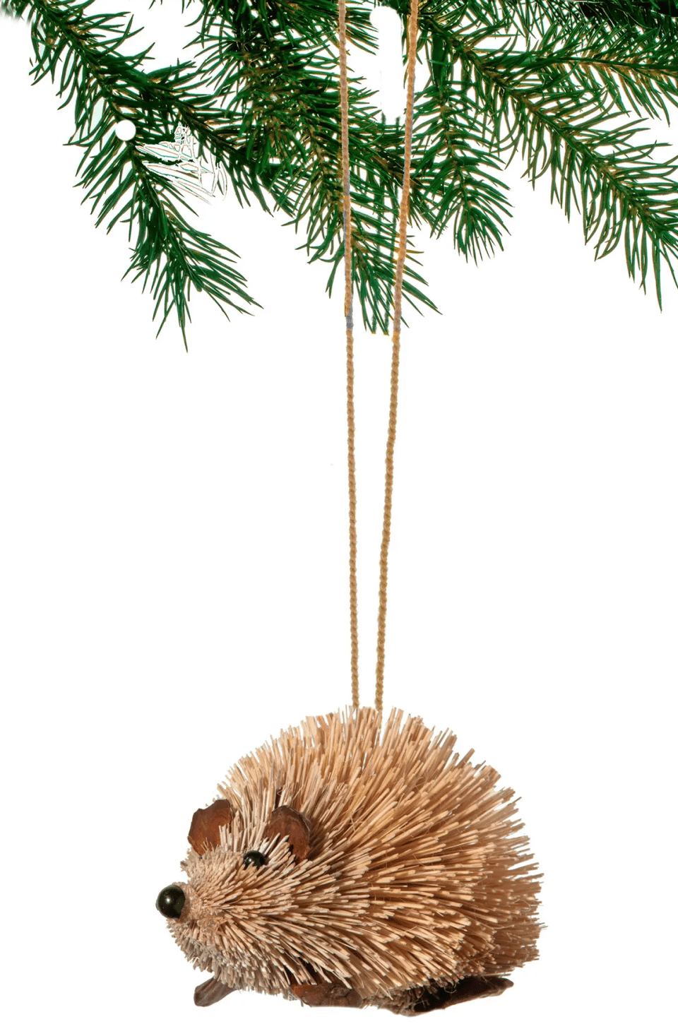 Bottle Brush Hedgehog Ornament image