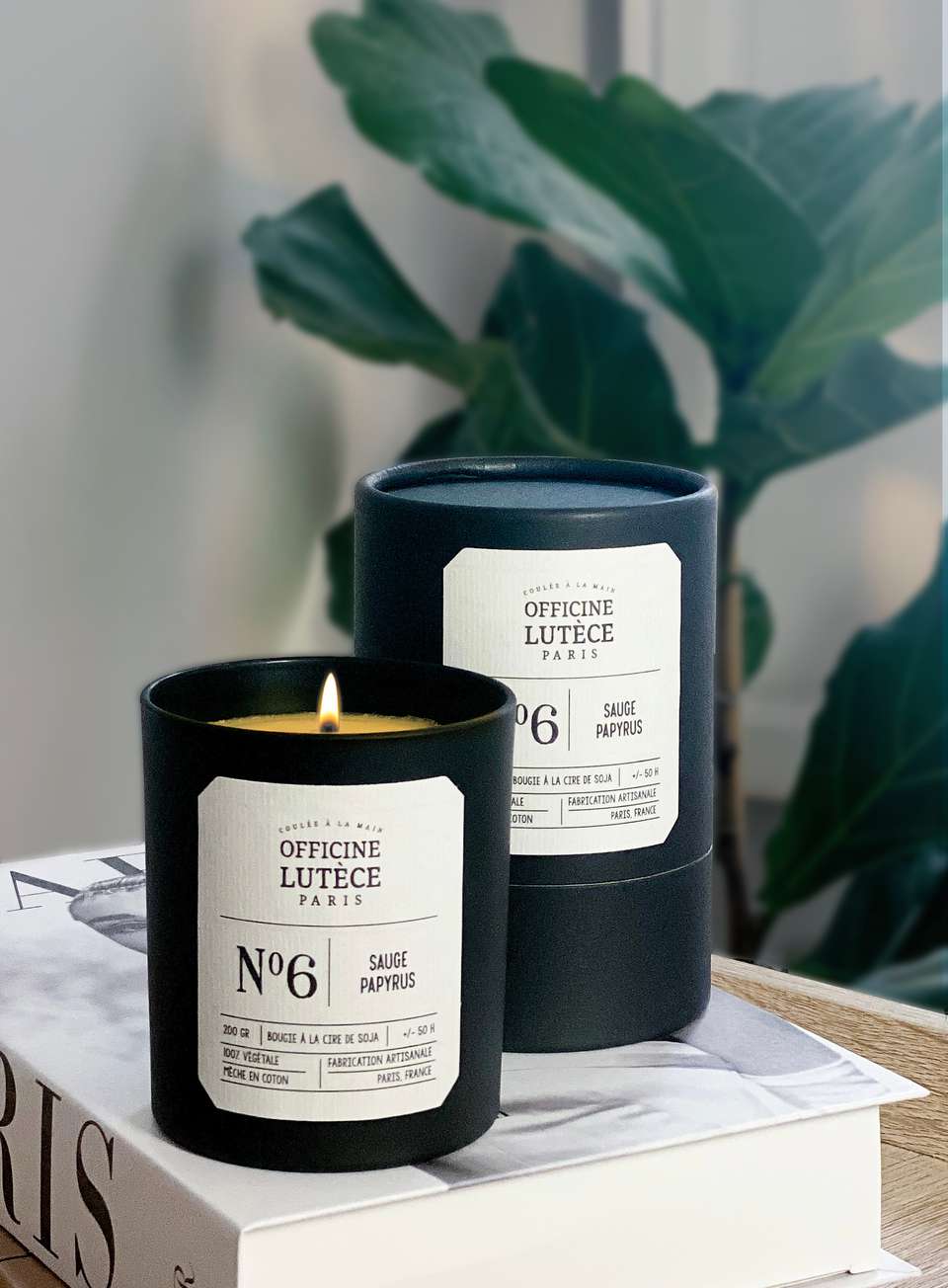 Nº6 Sage Papyrus Scented Candle 圖片