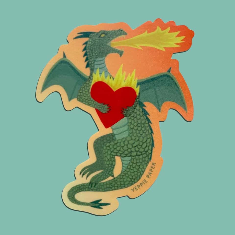 Dragon Heart Sticker image